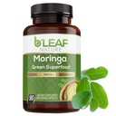 B'LEAF NATURE Organic Moringa Capsule 1000mg, 90 Count – Estratto di chicco di caffè verde con polvere organica di Olefeira per il supporto immunitario, energia &amp; equilibrio – Vegan, integratori non OGM per il benessere quotidiano