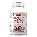 ANDREW LESSMAN Capelli sani, pelle e unghie 120 capsule - 5000 mcg Bioattività alta, B-Complex. Promuove bella pelle, unghie forti. No Additivi per la crescita dei capelli Vitamine Integratore Biotina