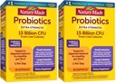 Probiotici per la salute digestiva Forza extra 15 miliardi di CFU da culture vive,Probiotici per le donne e gli uomini,30 capsule probiotici, 30 giorni di alimentazione,(Pack of 2)