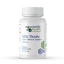 Milk Thistle Liver Detox Complex – Clinical-Grade Liver Support Supplemento con Turmeric, Dandelion, Beet, Picrorhiza, Pepe Nero – Fase I & II Detox – 60 capsule – Non OGM