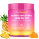 Probiotici femminili Gummies,probiotici donne vaginali,Feminine Balance pH Gummies per l'odore sano,Improve Immune,Supporto Vaginal Health,con Slippery Elm(60 Gummies)