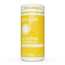 UpNourish Vitamina Liposomal D3 5000 IU Softgels - 1 anno di alimentazione | Olio di cocco organico Integratori di vitamina D infusi - Supporto Bone, Dental, Cuore, Mood & Immune Salute - Non GMO Gluten Libero - 365 ct