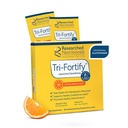 Vitamina C - Tri-Fortify - Aid Natural Energy, Immune Support & Detox - Clinically Researched for Absorption, Orange (20 Packets)