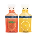 Transcend Foods Strawberry + Arancione Gel (1.1 oz, Confezione da 10) Fast-Acting Carb Gel Strawberry and Orange Flavor – Caffeina Free, Gluten Free