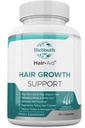 Labs Hair Growth Vitamins Supplemento per la crescita dei capelli più spessi, 60 Capsule - Nutritious Blend of Vitamin E, Raspberry Ketone, Ferro e Sega Palmetto per ridurre la perdita di capelli per le donne e gli uomini.