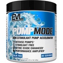EVL PumpMode Nitric Oxide Supplemento - Nitric Oxide Booster Pump Pre polvere di allenamento con glicerolo e betaina per la crescita di recupero del muscolo e l'eccedenza - Stim Free Pre Workout Drink (Raz blu)