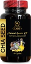 semi di chia senza glutine - CHIA SEED - olio di semi di chia, alfa lipoico integratori nutrizionali, antiossidanti integratori per le donne, pillole di spinta immunitaria, chia semi organici bianchi - 1 bottiglia 60 Softgels