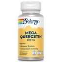 SOLARAY Mega Quercetin con Bromelain, Vitamina C e Bioflavonoidi - Integratore di supporto antiossidante e immunitario, Supporto per la salute di Hearth e la pressione sanguigna - Vegan, Garanzia di 60 giorni, 60 Serv, 60 VegCaps