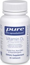 Vitamina D3 25 mcg (1.000 UI) - Supplemento al supporto Bone, Joint, Breast, Heart, Colon & Immune Health - con vitamina D Premium - 30 capsule