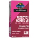 Giardino della vita Dr Formulated Womens pH Probiotici 50 miliardi di CFU, Pre + Pro + Postbiotici - Digestivo, Immune e Vaginal Support, Patata, Acacia, Metaboliti Postbiotici, Alimentazione 30 giorni