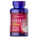 Puritan's Pride Coenzyme CoQ10 100mg, integratore alimentare per la salute del cuore, la pressione sanguigna, la salute della gomma orale e il supporto di invecchiamento sano, alimentazione di 60 giorni, 240 Softgel di rilascio rapido