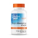Migliore coQ10 ad alto assorbimento del medico con supplemento BioPerine - Coenzima Q10 Caps per la salute del cuore e il supporto antiossidante, naturalmente Fermentato CoQ10 - 360 capsule di veg