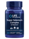Complesso Super Selenio, 200 mcg – 3 Forme di Selenio, Vitamina E – Assistenza Cellulare Salute & Longevità – Senza glutine, Non OGM, Vegetariano, 1 Giornaliero – 200 Capsule