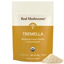 Veri funghi Tremella Mushroom Polvere – Estratto di Tremella Organico dal Corpo di Frutta – per la routine di benessere quotidiana – Vegan, Non OGM, No Filler – 60 Integratori di miscela di funghi