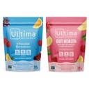 Ultima Replenisher Electrolyte Powder Drink Mix Bundle – Sugar Free – Variety, Gut Health – 20 Stickpacks, 14 Stickpacks – 6 elettroliti e minerali – Keto Friendly, Vegan, Non OGM