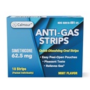 Anti Gas Relief 10 strisce | Mint Flavor Oral Dissolvable Anti Bloating Relief Strips | Rapid Gas Relief per Adulti | Efficace Bloating Relief per Donne | Simethicone Anti Bloating per Donne