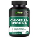 Lab testato Spirulina e clorella capsule 1000 mg Per Serving- Purest alghe verdi non irradiate - Migliore proteina vegana cruda - Superfood verde