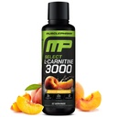Muscle Pharm L-Carnitine 3000, Il Supplemento Ultimate Liquid L Carnitina per Alta Performità, Supporta Metabolismo, Hydration & Energy, Zero Sugar, Calorie basse, Peach Nectarine Flavor, 32 Serve