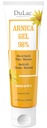 Dulàc - Arnica Gel per la spazzolatura e il gonfiamento 3.38 Fl Oz, 98% Arnica Montana Crema Extra Forza per il muscolo e Joint Relief, Formula naturale non grassa, Effetto fresco, Alcol Free