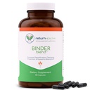 Binder Blend - Tossina Binder Supplement, Detox Capsule per un Gut sano - 180 Capsule - 90 Serve - 960mg Attivato Charcoal & 480mg Organic Chlorella - Bloating Relief - Bentonite Clay
