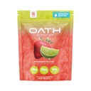 Oath Nutrition Hydration Electrolyte Powder, Miscela completa di elettrolita per l'idratazione rapida e il supporto muscolare, 16 Packet mono-serve, Lime chiave di fragola