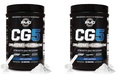PMD Sports CG5 Premium Creatine & L Glutamine Polvere, Power Recovery, costruire il muscolo magro, aumentare le prestazioni di allenamento, massima resistenza pre allenamento e post allenamento, non aromaed, 60 Serve (pacchetto di 2)