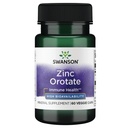 Swanson Zinc Orotate 10 Milligrammi Zinco Elementale 60 Veg Capsule