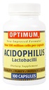 Optimum Acidophilus Lactobacilli Capsule, 100 Conte (Pack of 2)