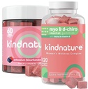 Kindnature Myo-Inositol & High Potassium Supplement Bundle - Hormonal Health & Muscle Support Gummies