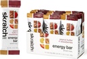 SKRATCH LABS Energy Bar | Peanut Butter + Fragole (12 pack) | Plant Based Healthy Snack | Low Sugar - 5g Protein | non-gmo, senza glutine, senza soia, vegan, kosher