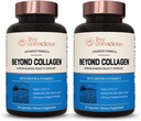 Capsule Multi Collagen Conscious Beyond Collagen - Tipi I, II, III, V & X | Miscela idrolizzata con Biotin & Vitamina C per Capelli, Pelle, Chiodi 90 Capsule (2-Pack)