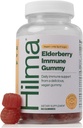 Hilma Elderberry Gummies Formulato con Vitamina C & Zinc, Naturale, Vegan, Clinicamente Proven Ingredienti, Integratore di Supporto Immune Plus Antiossidanti,Natural Berry Flavor (60 Gummies)