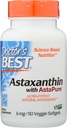 Medici Migliore Astaxantina con AstaPure 6 MG, Non OGM, Vegan, 90 Softgel (Pacchetto di 1)