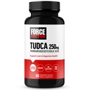 Integratore di supporto del fegato del fattore di forza TUDCA, Potente sale del bile per la salute della vescica e la salute del fegato, acido tauroursodeoxycholic, dosaggio clinico, Vegan Friendly, non-GMO, 60 capsule vegetali