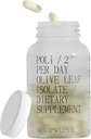 FOREVER YOUNG Poli | Olive Leaf Extract Integratore alimentare | 10mg di Hydroxytyrosol, 100 mg Oleuropein | Integratore di supporto immunitario | Grecia Produzione | Bottiglia di 60 capsule vegane (30 Serve)
