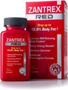 Zantrex Red Fat Burner & Active Energy Booster Supplement | Supporta Body Sculpting, Maggiore messa a fuoco e prestazioni di allenamento | 56 capsule