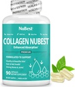 NuBest Collagen Super Collagen Peptides - Rivitalizza la pelle, i capelli e le unghie - Bone & Joint Strength - Beauty Collagen Formula per gli uomini e le donne - 1.500 mg Per servire | 90 capsule