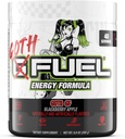 G Fuel Goth GF Energy Drink Powder, Pre Workout Caffeine Powder, Energy Powder Drink Mix for Gaming, Sugar Free Focus Amino, Vitamin + Antiossidanti, 9.9oz (Blackberry Apple, 40 Servings)