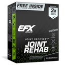 EFX Sport Joint Rehab Recovery Kit | Alimentato da Kre-Celazine® | per la mobilità & Joint Health | 120 capsule Kre-Alkalyn Creatine + 2 oz Topical Cream