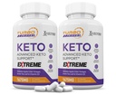 (2 Pack) Turbo Ripped Keto ACV Extreme Pills 1675MG Keto Support Blend Capsule alternativa a Keto ACV Formulato con Aceto di Mela Aceto Extra Vergine di Oliva Polvere di Tè Verde Foglia 120 capsule