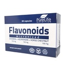 Flavonoidi 60 giorni Supporto Circolazione sana, Vene, Capillari e Drenaggio linfatico- MPFF- Micronized Diosmin 150mg + Hesperidin 150mg + Cavallo Chestnut150 mg- GMP Certificato, vegan