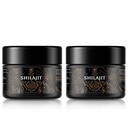 Shilajit Resina con Acido Fulvic & Trace Minerals, Original Siberian Shilajit Pure con 85+ Acido Humico Supplemento per Energy & Immune System - 100 Serving / 50g (2 Pack), Gel