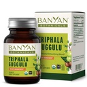 Banyan Botanicals Triphala Guggulu – Integratore di Triphala Organico con Resina Guggulu –– Integratore di disintossicazione a base di erbe per sostenere la digestione sana* – 90 compresse – Non OGM Sostenibilmente Sorgente Vegan