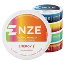 NZE Caffeina Nootropic Pouches (Variety Pack) - Energy Pouches con 50 mg di caffeina, Alpha GPC, L-Tyrosine & L-teanina con senza zuccheri o dolcificanti artificiali - 15 Pouches Per Can - 5 Pack