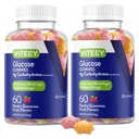 Viteey Glucose Gummies - 4g di Carbohydrates - Veloce alternativa agisce per le compresse di glucosio - Energy and Blood Sugar Support - Vegan, Gluten Free, Gelatin Free - 120 Count