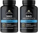 Antichi Probiotici Nutrizione, Probiotici SBO Ultimate 50 miliardi di CFU*/Serving, Supporto Digestivo e Immune, Gluten Free, Antico Superfoods Blend, Shrink-Wrapped 60 capsule (2 Pack)