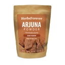 HerbsForever Arjuna Polvere Terminalia Arjuna Non OGM, Vegan 454 GMS