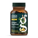Gaia Herbs Ginger Supreme - Supporta la digestione sana e allevia Nausea occasionale - con radice di zenzero organico e radice di curcuma - 60 Vegan Liquid Phyto-Capsules (alimentazione da 60 giorni)