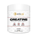 ALPHA LION Creatina Monoidrato Polvere, 5000mg Per Serving (5g), Supporta la forza muscolare, la potenza, le prestazioni atletiche, Pure Creatina Monohydrata en Polvo Supplement (60 Serve, non aromatizzato)