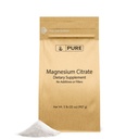 Ingredienti originali puri Citrato di magnesio (2lb) Integratore di magnesio, Non aromatizzato, Dissolves facilmente
